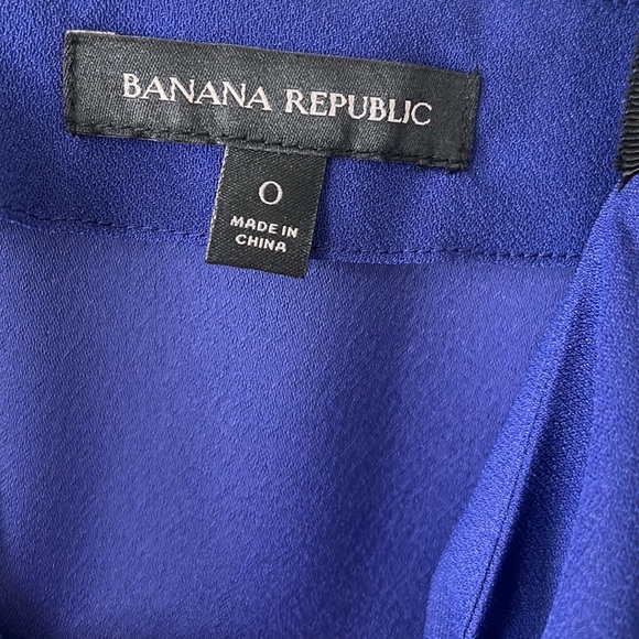 Banana Republic dress. Royal blue/purple. Size 0. NWOT. - Picture 2 of 6